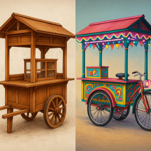 Berikut beberapa desain gerobak angkringan